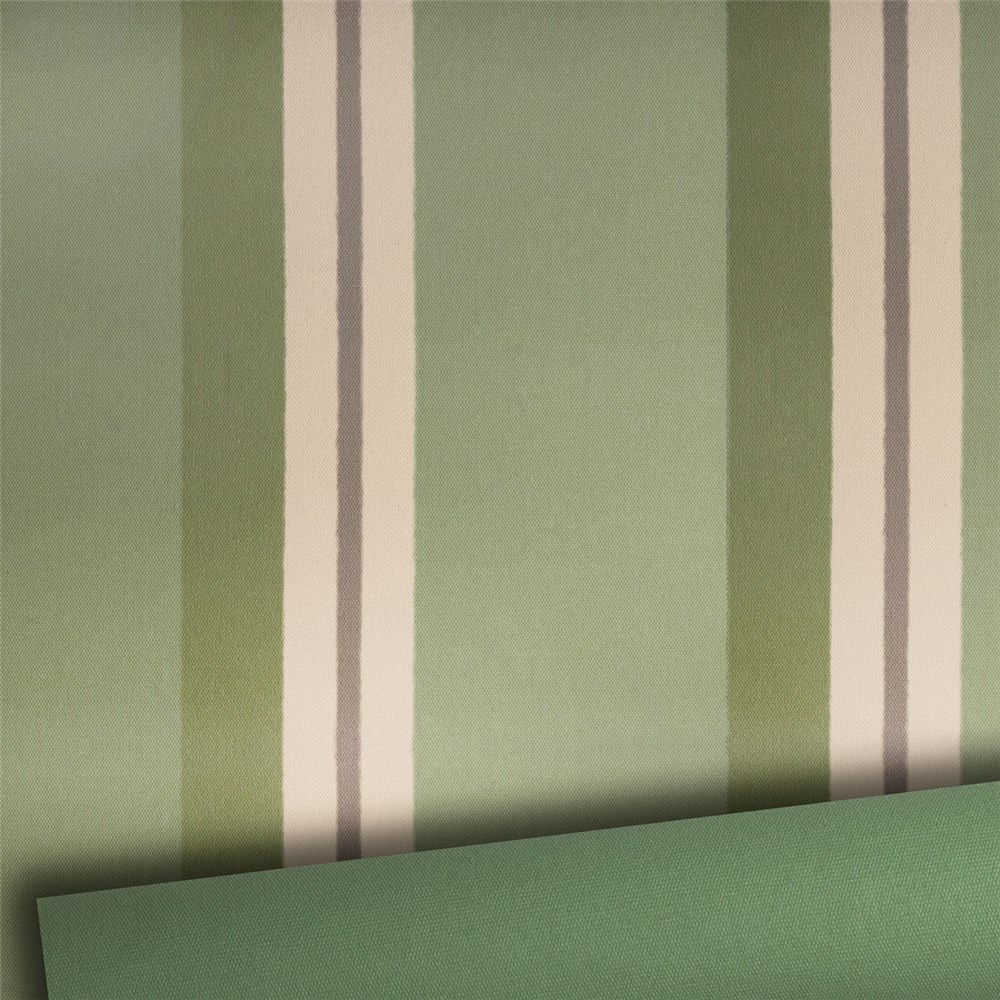 BARRINGTON JUBILEE STRIPE GREEN BACK CANVAS Ricky Richards Ricky